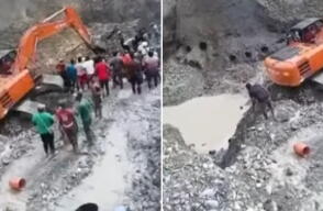 Suben a 14 los muertos por derrumbe en una mina de oro en Nariño; hay siete heridos