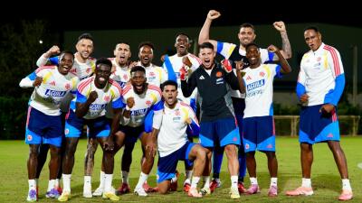 La Selección Colombia se enfrenta a Nueva Zelanda en partido de preparación. 