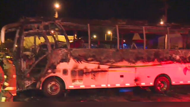 Queman un bus en Soacha: van tres de la misma empresa este año