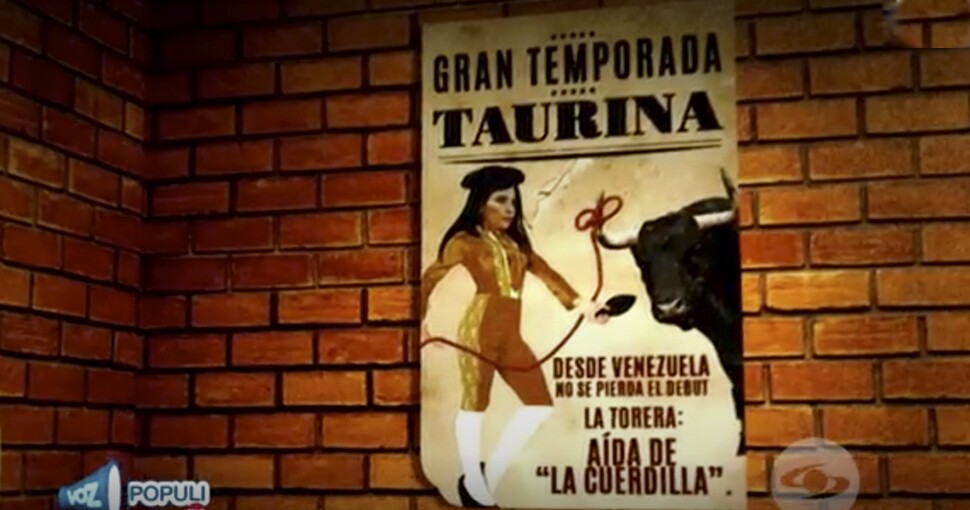 ¡Olé! Venga, que se ha estrenao’ la temporada taurina con Aída de La Cuerdilla