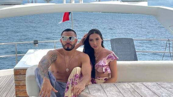 Aída Victoria Merlano y Naldy disfrutaban de un viaje en Santorini. Aída Victoria Merlano y Naldy disfrutaban de un viaje en Santorini.