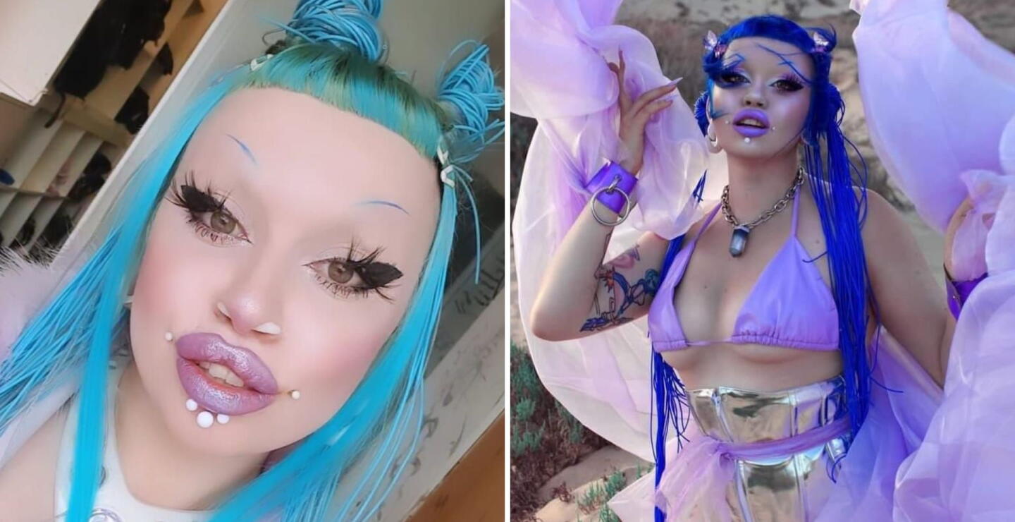 Mujer que se identifica como “extraterrestre” asegura sentirse juzgada por su apariencia