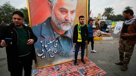 352263_Protestas Soleimani / Foto: AFP 352263_Protestas Soleimani / Foto: AFP