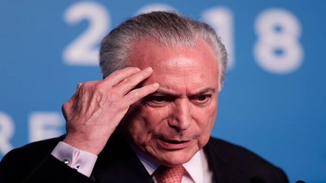 Michel Temer se convierte en el segundo expresidente de Brasil arrestado por corrupción