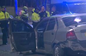 Ladrones robaron carro en Bogotá