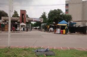 140824_Los disturbios se presentaron en la sede norte de la Universidad del Atlántico. Foto: Rodolfo Rodríguez.
