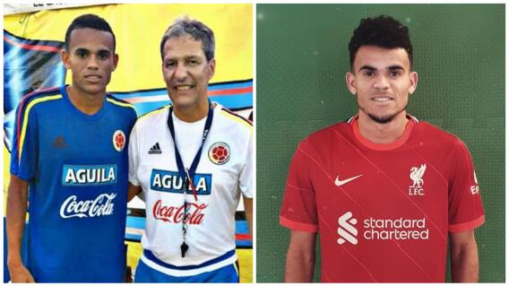 Luis Díaz, nuevo jugador del Liverpool, en su paso por las selecciones juveniles Luis Díaz, nuevo jugador del Liverpool, en su paso por las selecciones juveniles