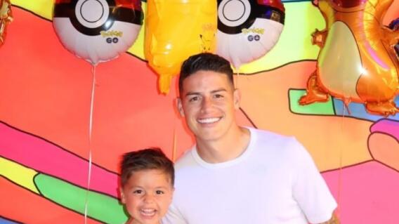 James Rodríguez y Samuel James Rodríguez y Samuel