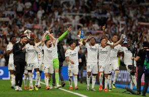 Real Madrid celebra en la Champions League Real Madrid celebra en la Champions League