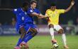 Acción de juego entre Colombia Sub-17 vs. Francia en el Mundial 2025.