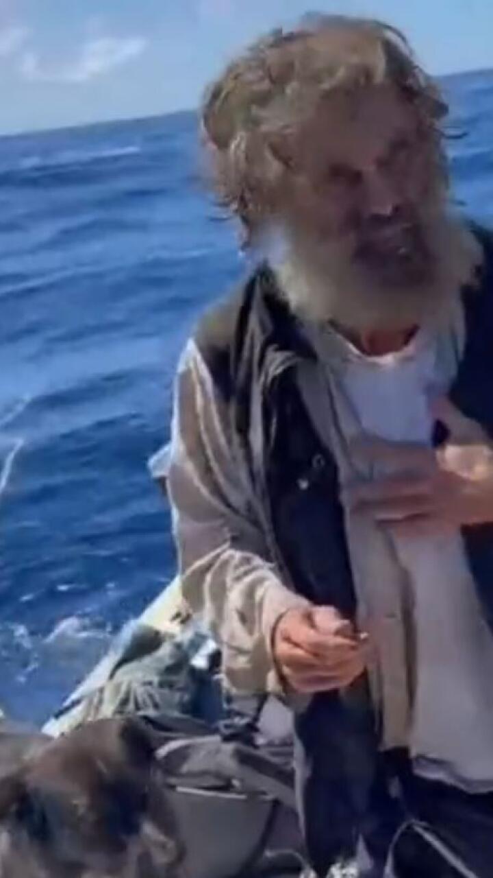 ¿Por qué el náufrago australiano encontrado en el Pacífico regaló a la perrita que lo acompañó?