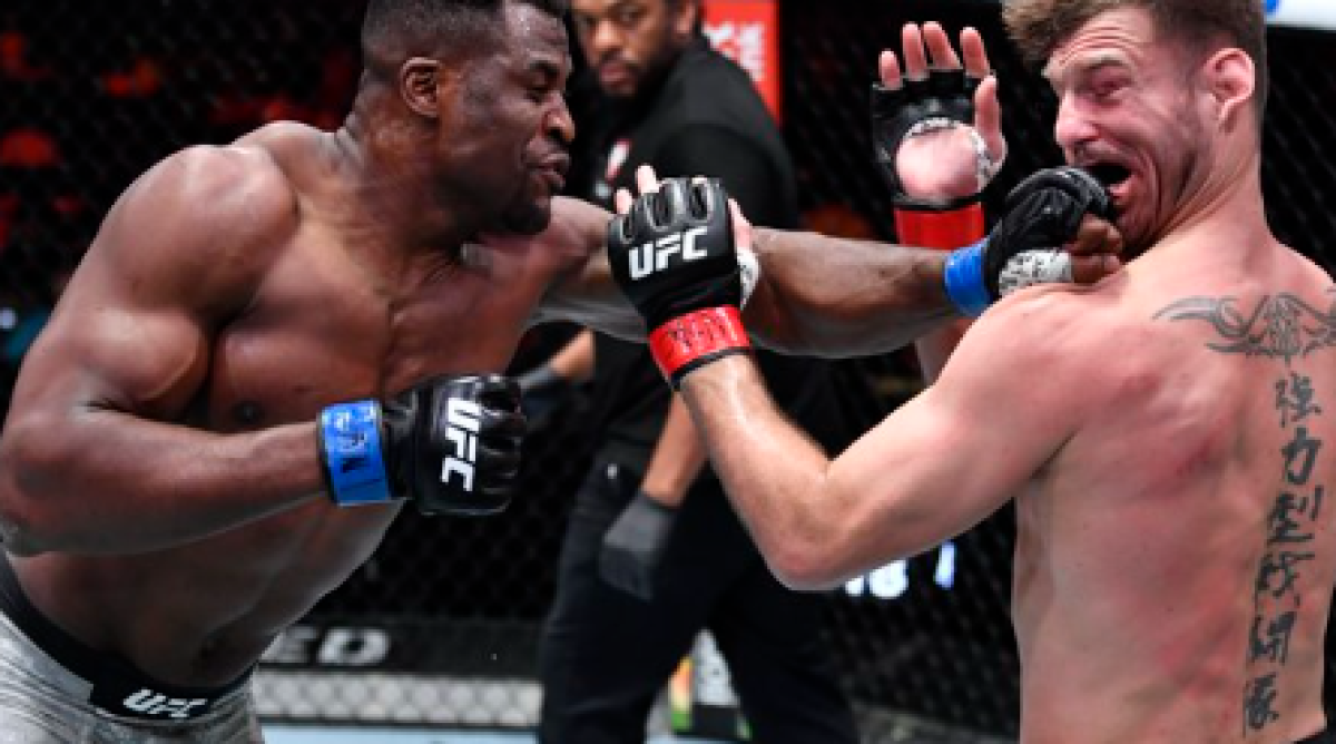 Francis Ngannou noqueó a Stipe Miocic y se coronó campeón ...