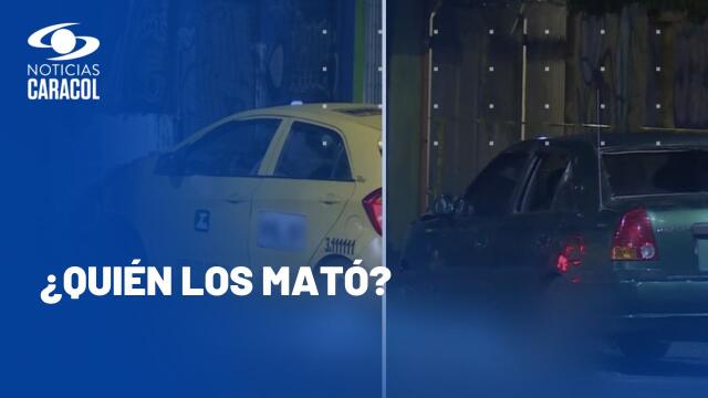 Extraño doble homicidio en Bogotá: descubren los cuerpos tras choque entre un carro y un taxi Extraño doble homicidio en Bogotá: descubren los cuerpos tras choque entre un carro y un taxi