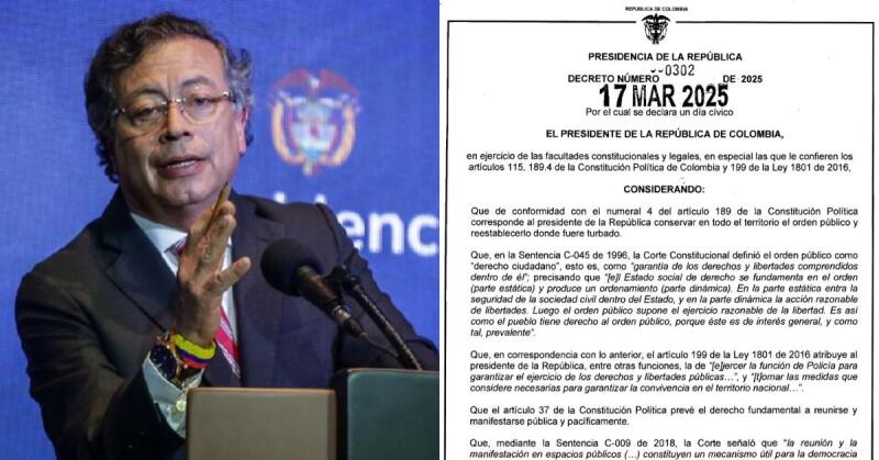 Decreto de día cívico para este 18 de marzo de 2025 Decreto de día cívico para este 18 de marzo de 2025