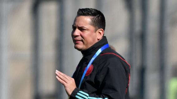 Héctor Cárdenas, actual entrenador de la Selección Colombia Sub-20. Héctor Cárdenas, actual entrenador de la Selección Colombia Sub-20.