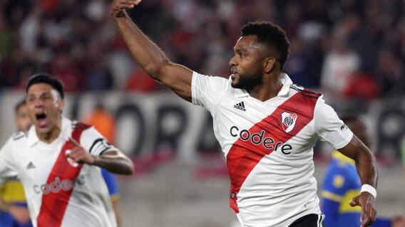 Miguel Ángel Borja completó su tercer gol en el 2023, con la anotación frene a Boca Juniors. Miguel Ángel Borja completó su tercer gol en el 2023, con la anotación frene a Boca Juniors.