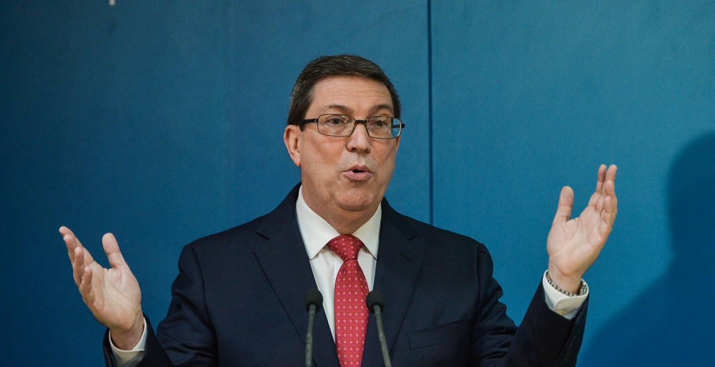 327899_BLU Radio. Bruno Rodríguez, ministro de Exteriores Cuba / Foto: AFP