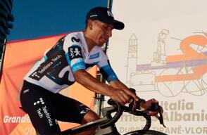 Nairo Quintana, en el Giro de Italia 2025. Nairo Quintana, en el Giro de Italia 2025.