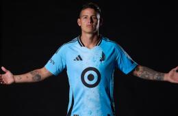 James Rodríguez, volante del Minnesota United FC.