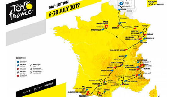 Cortesía: Tour de Francia
