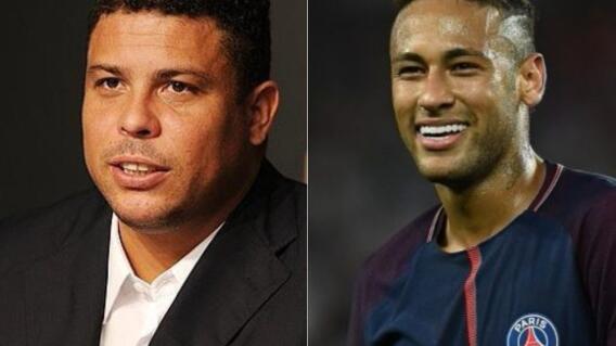 300500_Ronaldo y Neymar - AFP