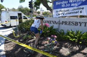 tiroteo california laguna woods