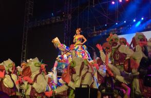 325224_Blu Radio/ Carolina Segebre leyendo el decreto real. Foto: BLU Radio