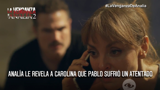 Analía le revela a Carolina que Pablo sufrió un atentado y así reacciona Analía le revela a Carolina que Pablo sufrió un atentado y así reacciona