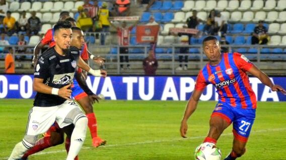 Unión Magdalena vs. Junior de Barranquilla, en la Liga I-2022 Unión Magdalena vs. Junior de Barranquilla, en la Liga I-2022