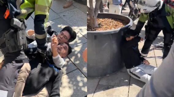 Turista chino atrapó a ladrón usando esta técnica: le intentó robar su cámara