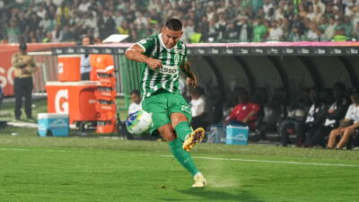 James Rodríguez en Nacional vs. Junior de Barranquilla por la Liga BetPlay II-2026.