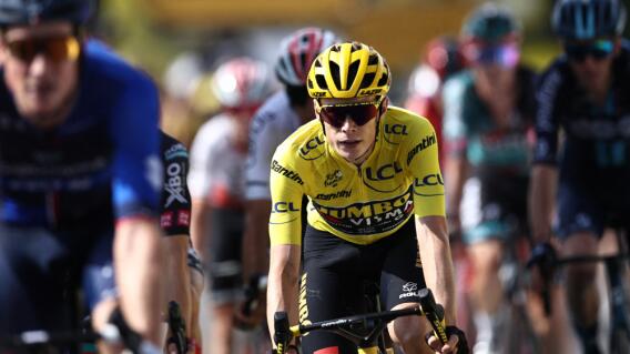Jonas Vingegaard, ciclista danés del Jumbo Visma, en el Tour de Francia 2023 Jonas Vingegaard, ciclista danés del Jumbo Visma, en el Tour de Francia 2023
