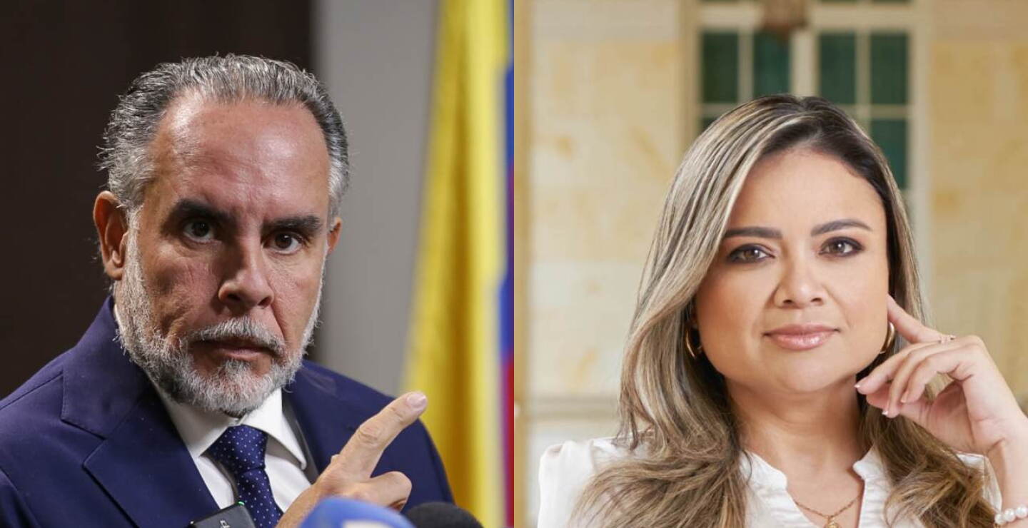 Armando Benedetti y Lina María Garrido.