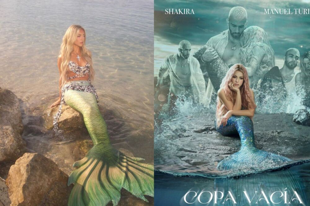 Imágenes comparativas que esta haciendo los usuarios en las redes sociales Shakira y Ana Mena Imágenes comparativas que esta haciendo los usuarios en las redes sociales Shakira y Ana Mena