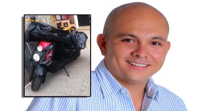 Buscan a coordinador de campaña política que se fue en su moto tras salir de reunión y desapareció
