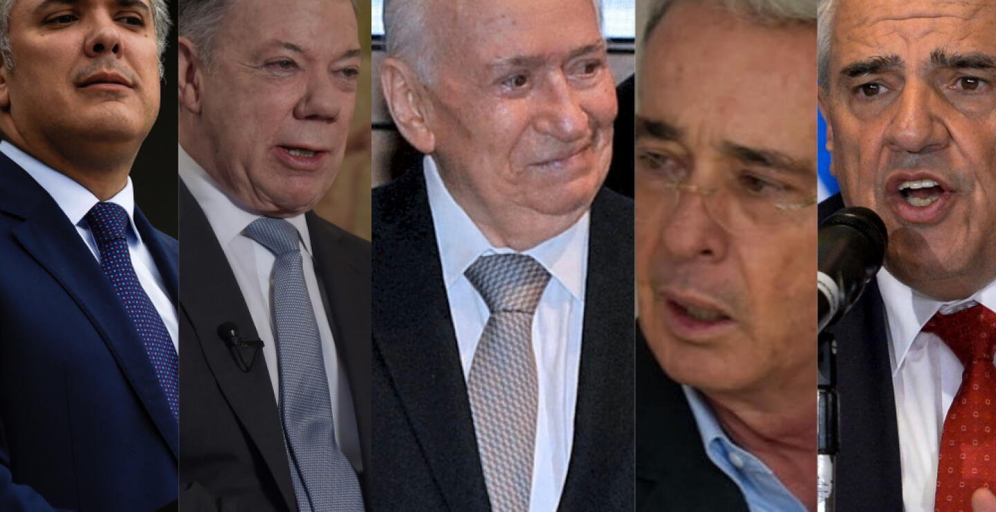 321767_BLU Radio, Presidentes de Colombia / Fotos: AFP