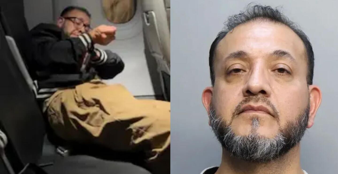Imputan a pasajero que intentó abrir puertas de avión en pleno vuelo y atacó a auxiliar