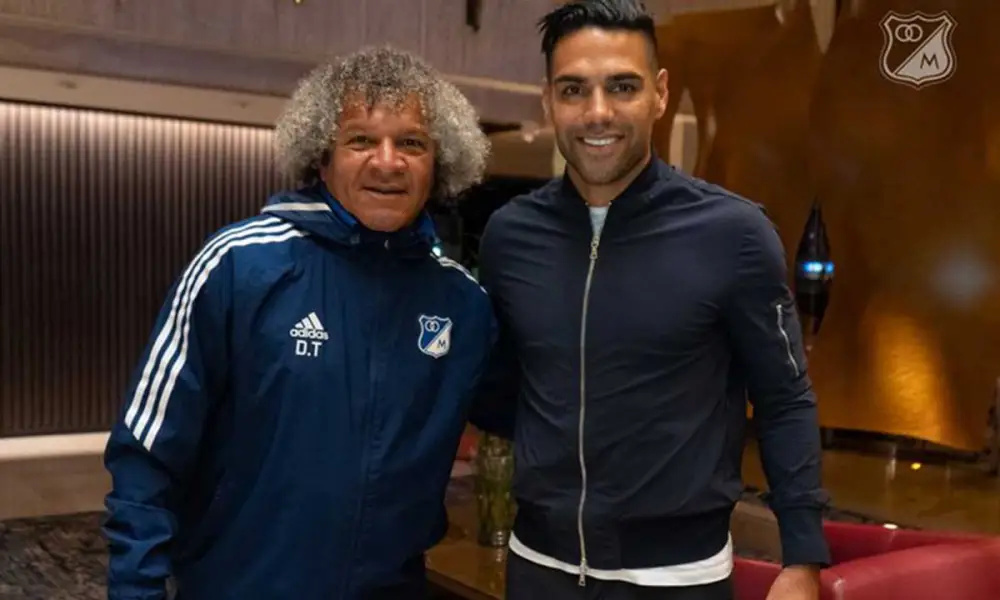 Falcao García ya está en Bogotá Falcao García ya está en Bogotá