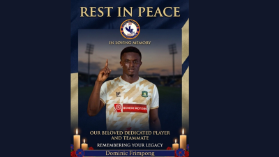 Dominic Frimpong; jugador ghanés