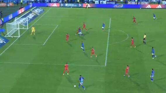 Millonarios y América se enfrentaron en la fecha 14 de la Liga BetPlay II-2025.