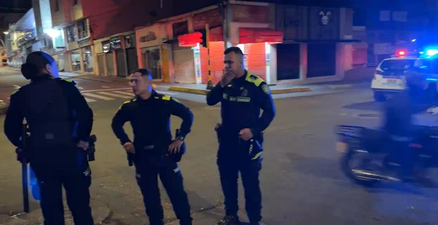 Intento de robo en Bucaramanga.