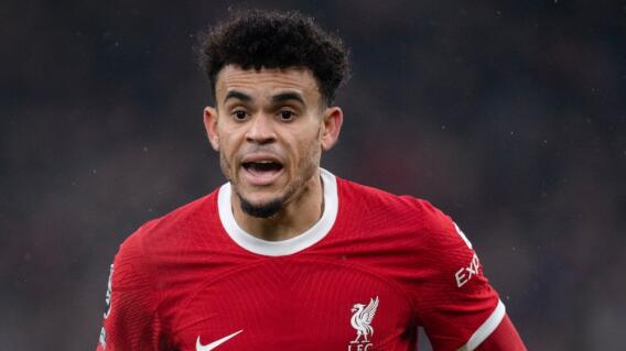 Luis Díaz, jugador colombiano y pieza clave del Liverpool en la lucha por el título de la Premier League 2023/2024 Luis Díaz, jugador colombiano y pieza clave del Liverpool en la lucha por el título de la Premier League 2023/2024