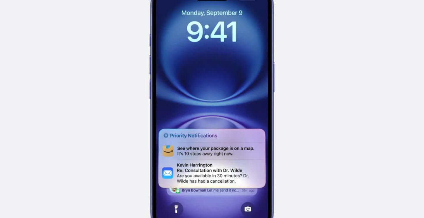 iPhone 16 en la presentación de Apple Event
