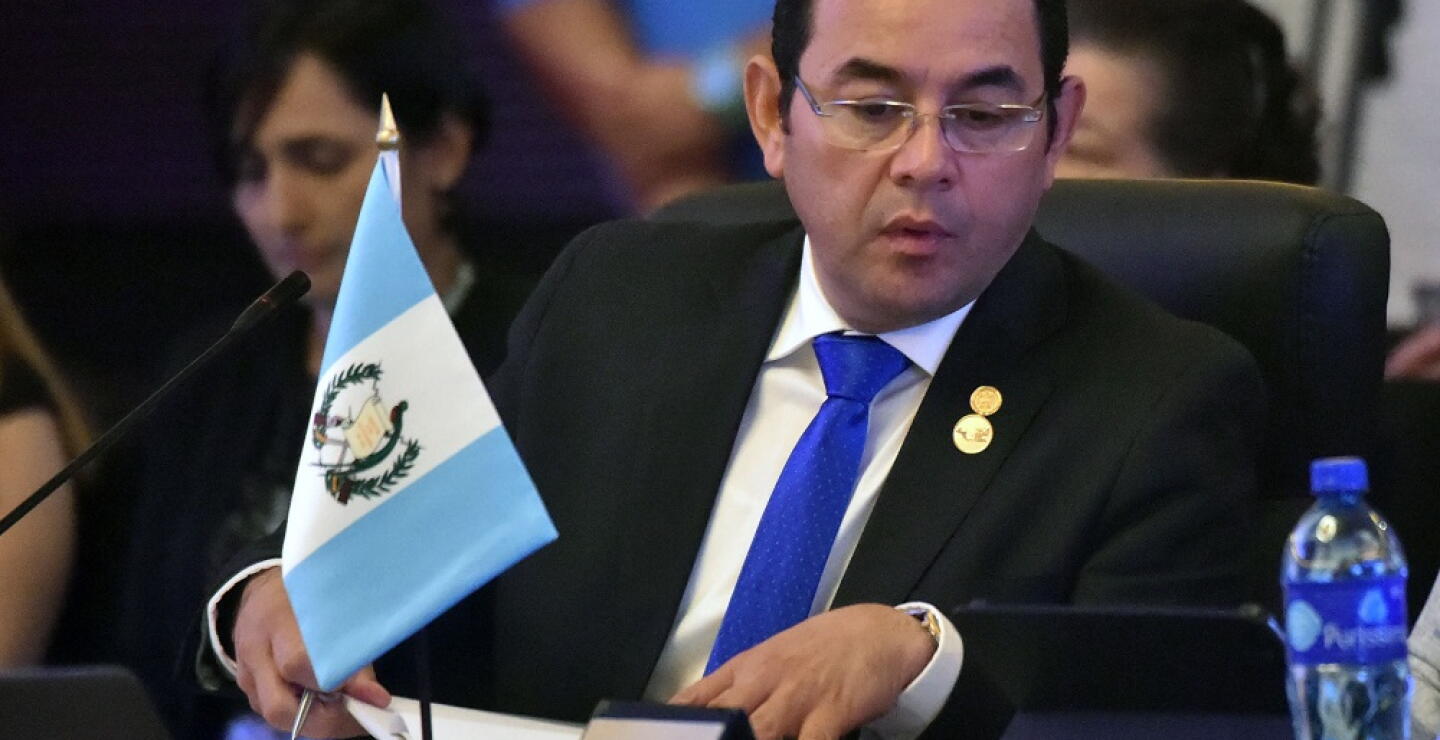 297981_Foto Jimmy Morales -AFP