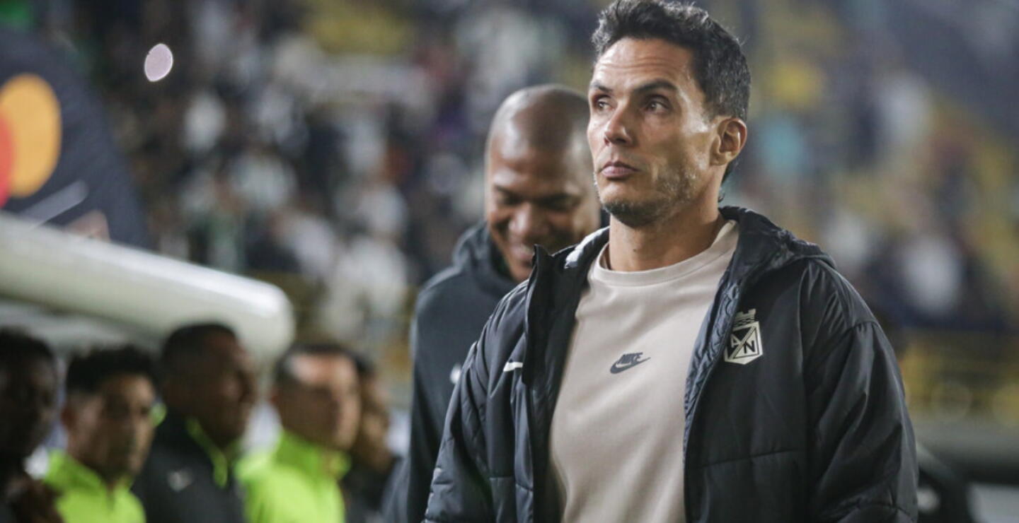 Lucas González, DT de Atlético Nacional.