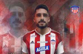 Federico Andueza, nuevo jugador del Junior de Barranquilla. Foto: Junior Oficial Federico Andueza, nuevo jugador del Junior de Barranquilla. Foto: Junior Oficial