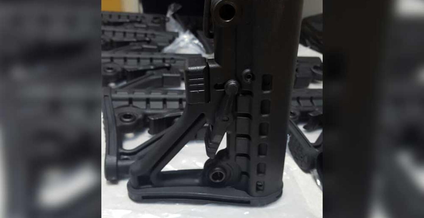 282611_Blu Radio. Armas. Foto: Policía Fiscal y Aduanera