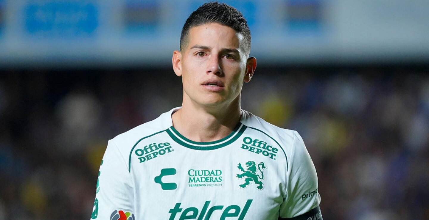 James Rodríguez dio asistencia con León frente al Querétaro por la Liga MX. 