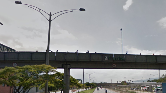 337632_BLU Radio. Estación Caribe del Metro de Medellín / Foto: Google Maps