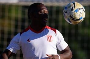 Edwuin Cetré, delantero y figura de Estudiantes de la Plata.